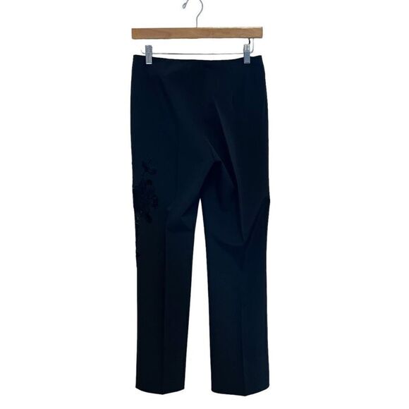 CAMBIO Floral Cut Out Dress Pants - Picture 7 of 10